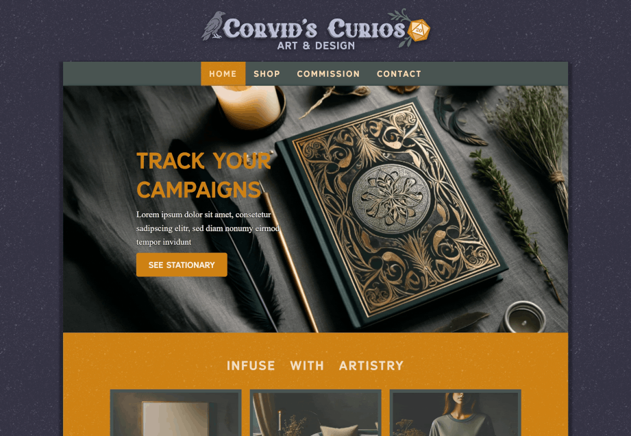Corvid's Curios